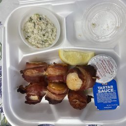 Bacon wrapped scallops Bacon wrapped scallops