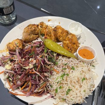 Comptoir Libanais - Chicken taouk - Lebanese Near Me - Kensington, XGL