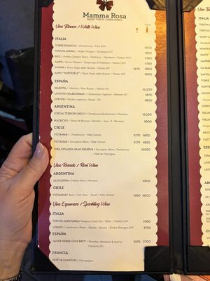 Menu photo 4 Momma Rosa Isla Mujeres, ROO Menu photo 4 Momma Rosa Isla Mujeres, ROO