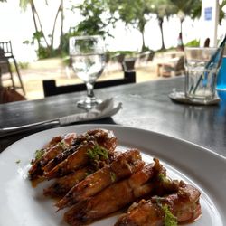 Levantin - Spicy garlic shrimp