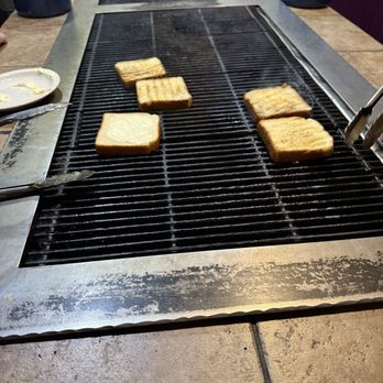 Mint Steakhouse - Grilling Texas toast - Steakhouses Near Me - Silverthorne, Colorado