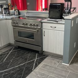 4E Z Moving - Large stove was moved upstairs and they even installed it for me
