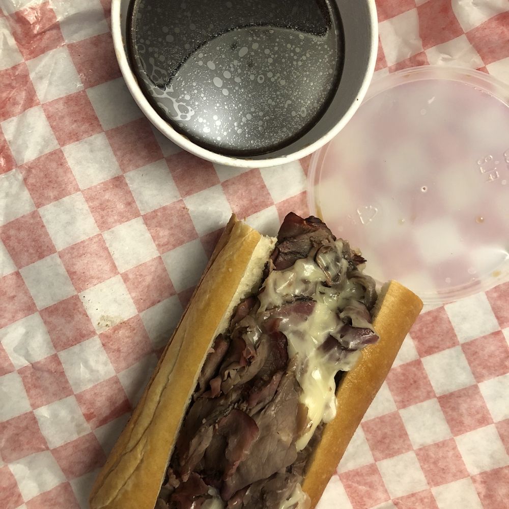 Munch-A-Sub - 6 inch French Dip Hot Sub with Swiss and Au jus - Sandwiches Near Me - Las Vegas, Nevada