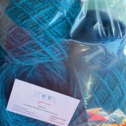 Revival Yarns - She even winds it for you!