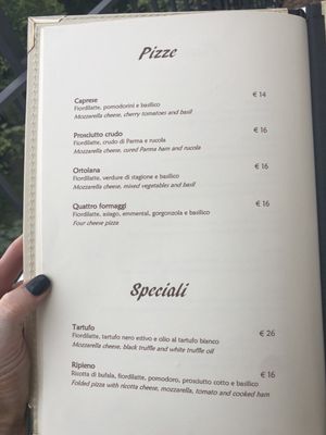 Menu photo 4 Panorama Capri, NA Menu photo 4 Panorama Capri, NA