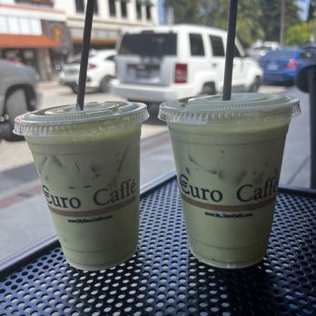 Euro Caffe - GREEN TEA MATCHA LATTE - Coffee & Tea Near Me - Orange, California