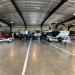 Beautiful boat storage location!