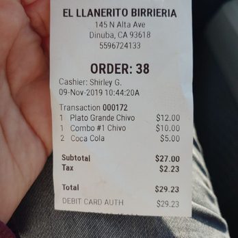 El Llanerito Birrieria - Soo worth it too! - Food Trucks Near Me - Visalia, California