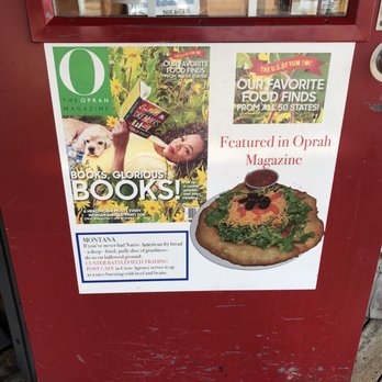 Custer Battlefield Trading Post Cafe - oprah recommends the frybread! - Cafes Near Me - Crow Agency, Montana