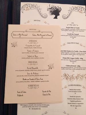 Menu photo 3 Bistrot Bagatelle São Paulo, SP
