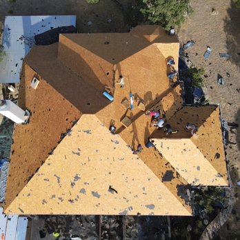 Redemption Roofing - Tear off completed - Roofing Near Me - Spring Branch, Texas