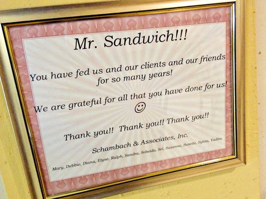 Menu photo 2 Mr Sandwich Whittier, CA Menu photo 2 Mr Sandwich Whittier, CA