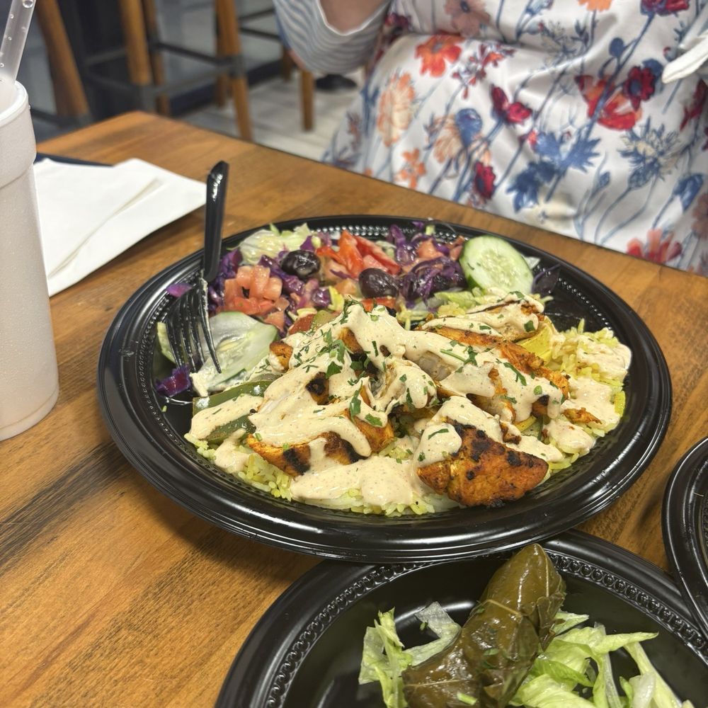 Abdo Kabab - Chicken Kebab plate - Halal Near Me - Orlando, Florida