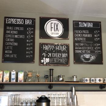 FIX Coffeebar - Coffee & Tea Near Me - Houston, Texas