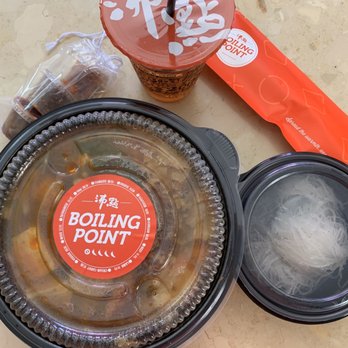 Boiling Point - Beef Hot Soup - $14.76 (including tax) - Taiwanese Near Me - Irvine, California