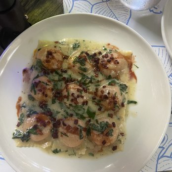 Lindens - Summer Carrot Ravioli - New American Near Me - New York, New York Lindens - Summer Carrot Ravioli - New American Near Me - New York, New York