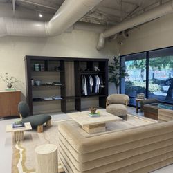 Retail clothing area