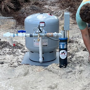 Advanced Well Drilling - Here you are looking at 32 gallon tank 1hp pump 4inch. - Well Drilling Near Me - Ocala, Florida Advanced Well Drilling - Here you are looking at 32 gallon tank 1hp pump 4inch. - Well Drilling Near Me - Ocala, Florida