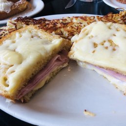 Le Croque Monsieur just melt in your mouth yummy goodness!
