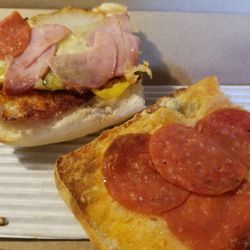 Domino's Pizza - Ham chips.