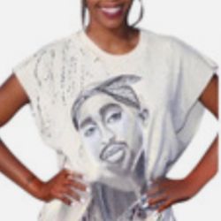 Hook'd Fashion & Salon - Tupac blouse $17.99