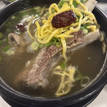 HamaHippo Korean Kitchen - Beef soup  26 - GALBI TANG - Korean Near Me - Fullerton, California
