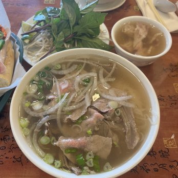Pho An Loi - P4 pho with a side of tendon is absolutely delicious! This is the large in front and the small in the back - Vietnamese Near Me - Frederick, Maryland Pho An Loi - P4 pho with a side of tendon is absolutely delicious! This is the large in front and the small in the back - Vietnamese Near Me - Frederick, Maryland