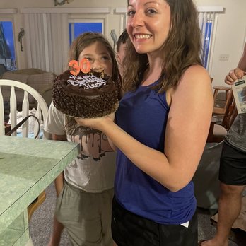 Crust And Crumb Bakery - My daughters 24th maybe even 25th Chocalte ganache cake traditionally from C&C bakery - Bakeries Near Me - Beach Haven, New Jersey Crust And Crumb Bakery - My daughters 24th maybe even 25th Chocalte ganache cake traditionally from C&C bakery - Bakeries Near Me - Beach Haven, New Jersey