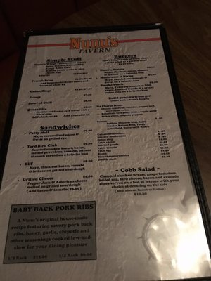 Menu photo 5 Nunu's Tavern San Diego, CA Menu photo 5 Nunu's Tavern San Diego, CA