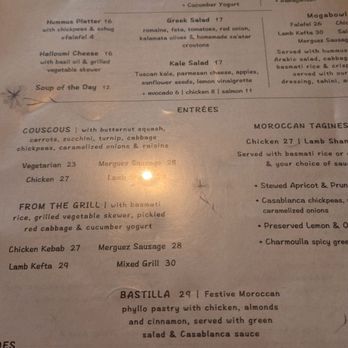 Cafe Mogador - Menu - Moroccan Near Me - Brooklyn, New York Cafe Mogador - Menu - Moroccan Near Me - Brooklyn, New York