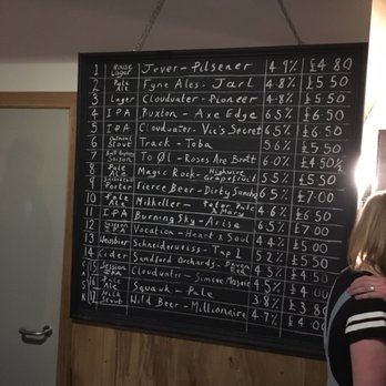 The Pilcrow - Beer list - Pubs Near Me - Manchester, XGM