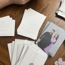 Staples - Wedding invitations