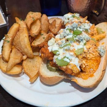 Bonfire Craft Kitchen & Tap House - Buffalo Chicken Sandwich - Sports Bars Near Me - Surprise, Arizona