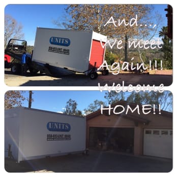 UNITS Moving & Portable Storage - Seamless... Thanks again - Movers Near Me - Vista, California UNITS Moving & Portable Storage - Seamless... Thanks again - Movers Near Me - Vista, California