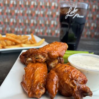 Ledo Pizza - a plate of chicken wings and fries - Pizza Near Me - Upper Marlboro, Maryland Ledo Pizza - a plate of chicken wings and fries - Pizza Near Me - Upper Marlboro, Maryland