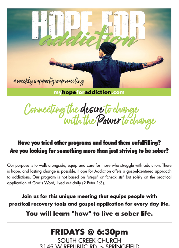 Hope for Addiction Springfield - grief counselor in Springfield, MO