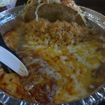Los Grandes Originales - Enchilada and Taco plate - Mexican Near Me - Santa Ana, California