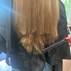 Cost Cutters - These are the layers she put in her hair...