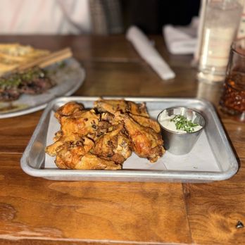 VINYL - Wings with a kick - New American Near Me - Charlotte, North Carolina VINYL - Wings with a kick - New American Near Me - Charlotte, North Carolina