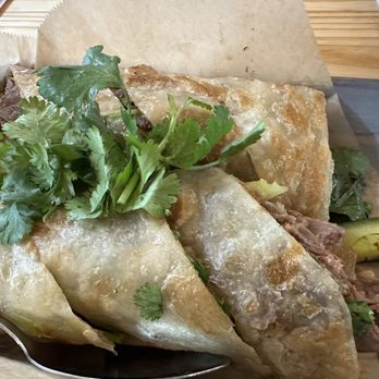 Mama Lu's Dumpling House - 7. Beef Wrap was tasty - Dim Sum Near Me - Tustin, California
