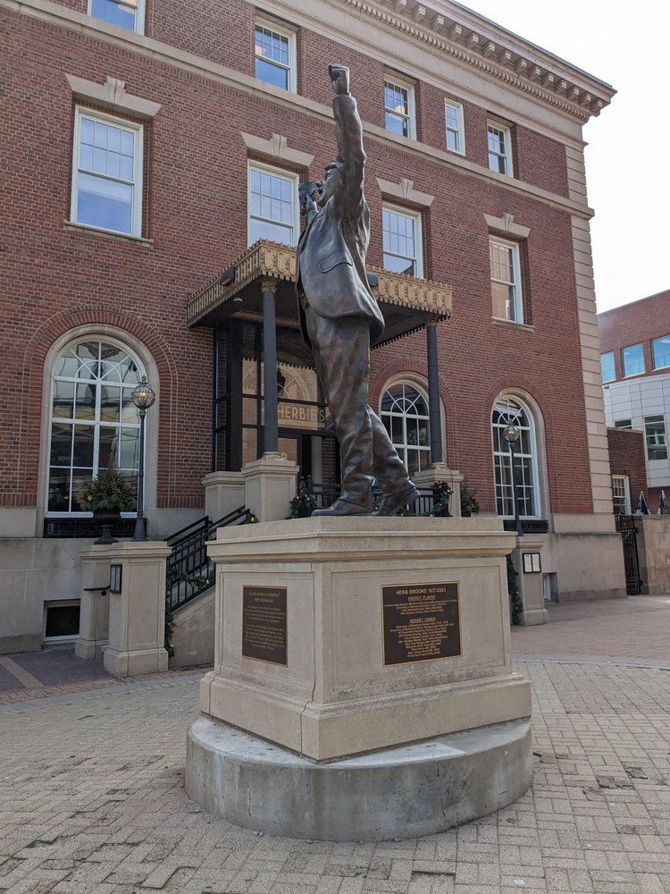 HERB BROOKS STATUE Updated August 2024 16 Photos 175 West Kellogg
