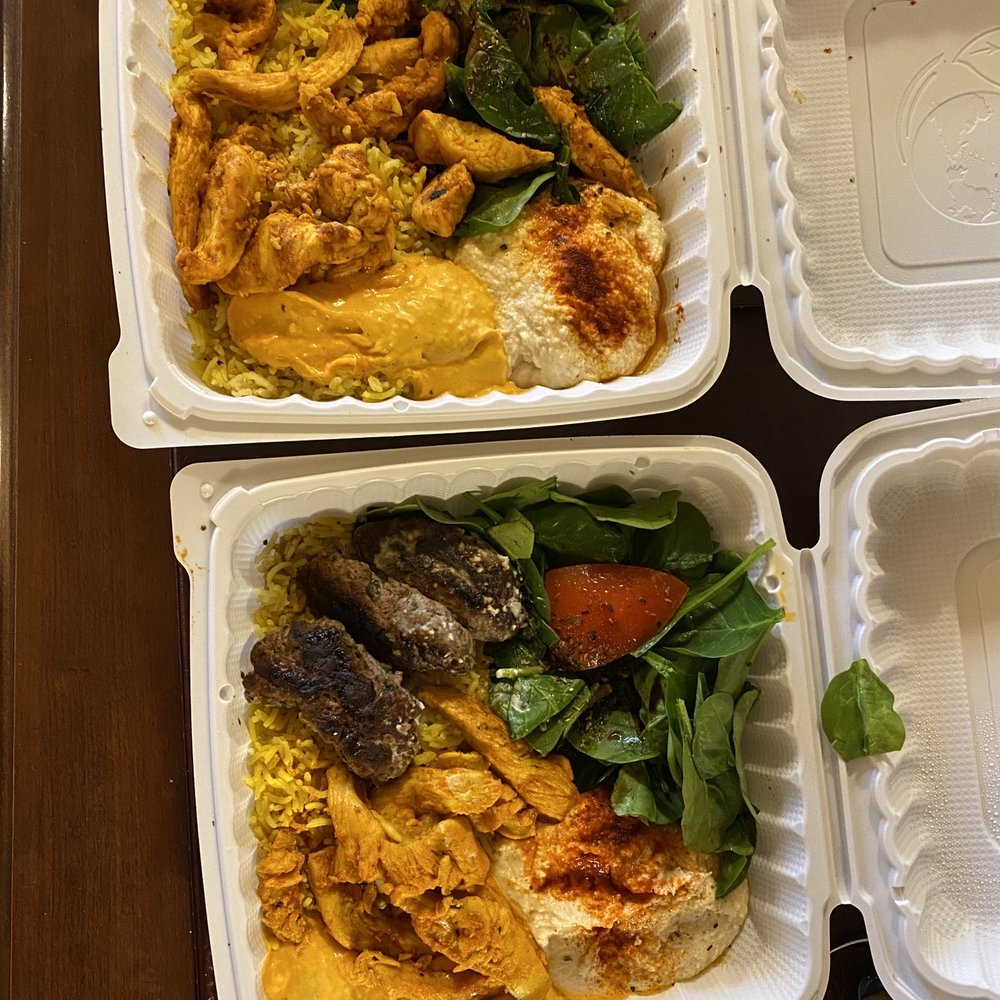 Paprika Cafe - Garlic Chicken Plate and Garlic Chicken Kafta - Mediterranean Near Me - Monterey, California Paprika Cafe - Garlic Chicken Plate and Garlic Chicken Kafta - Mediterranean Near Me - Monterey, California