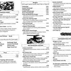 Dry Hill General Store & Deli - Menu - second page