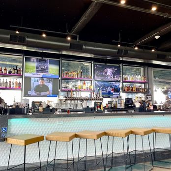 Topgolf - Bar on the 2nd floor - Sports Bars Near Me - Ontario, California Topgolf - Bar on the 2nd floor - Sports Bars Near Me - Ontario, California