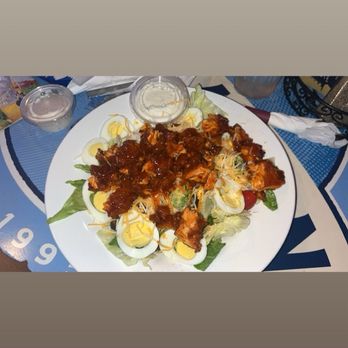 The Corner Chill & Grill - Fried Chicken Salad buffalo style - Bars Near Me - Belleville, Illinois The Corner Chill & Grill - Fried Chicken Salad buffalo style - Bars Near Me - Belleville, Illinois