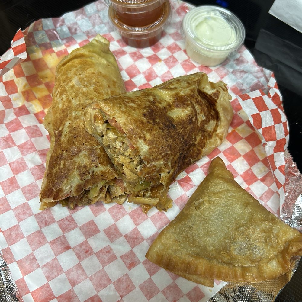 King International Mart - Chicken shawarma and beef samosa - International Grocery Near Me - Stockton, California