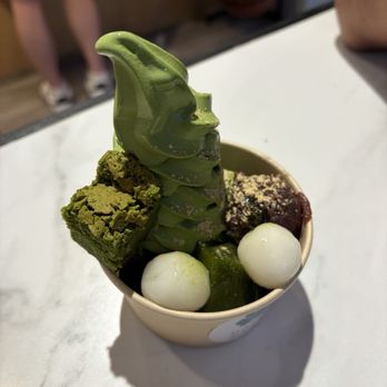 Matcha Zanmai - Signature parfait with all toppings - Desserts Near Me - Montreal, Quebec Matcha Zanmai - Signature parfait with all toppings - Desserts Near Me - Montreal, Quebec