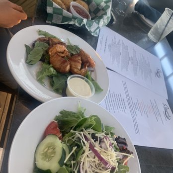 Stinger’s Waterfront - Shrimp Lejon, Cheesesteak Eggrolls, House Salad hold the croutons - American Near Me - Ridley Park, Pennsylvania Stinger’s Waterfront - Shrimp Lejon, Cheesesteak Eggrolls, House Salad hold the croutons - American Near Me - Ridley Park, Pennsylvania