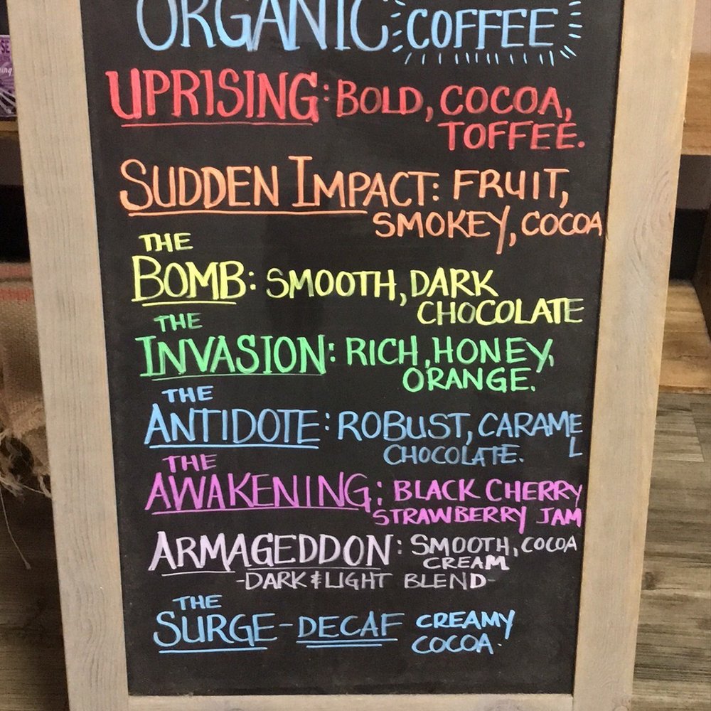 Apocalypse Coffee Roasters - Regular coffee menu - Coffee Roasteries Near Me - Melbourne, Florida Apocalypse Coffee Roasters - Regular coffee menu - Coffee Roasteries Near Me - Melbourne, Florida