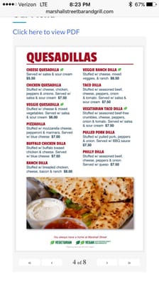 Menu photo 5 Marshall Street Bar and Grill Rochester, NY Menu photo 5 Marshall Street Bar and Grill Rochester, NY